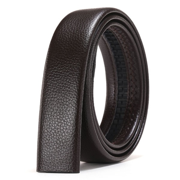 Herr Läder Spänne Bälte Rem Endast 35mm 1 3/8, Läder Bälte wi