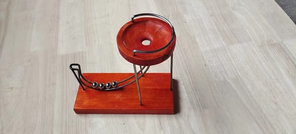 Dynamisk evig bevægelse kugle cirkulation kunst kreativ dekoration