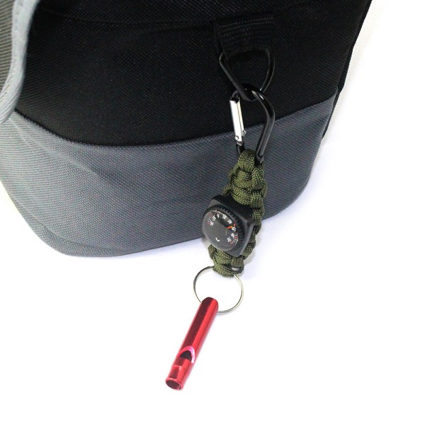 2-pack utomhus nödvisselpipa 4 i 1 multifunktionsvisselpipa