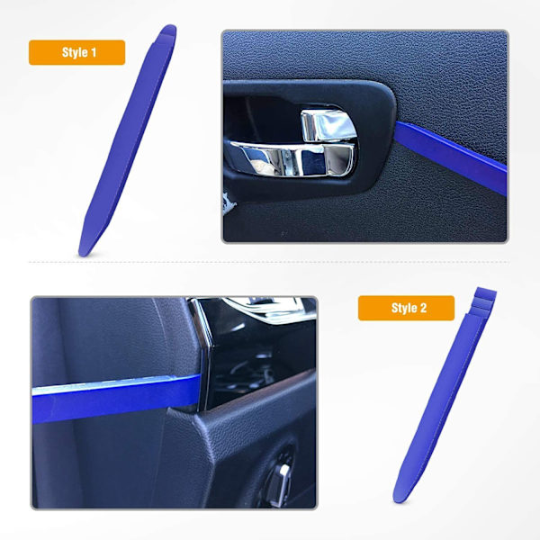 5PCS Auto Trim Removal Tool Kit No-Scratch Pry Tool Kit for Car