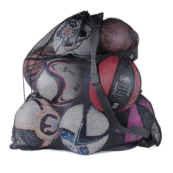 Snøresnor Mesh Bag Multipurpose Stor Kapasitet Oppbevaringspose for B