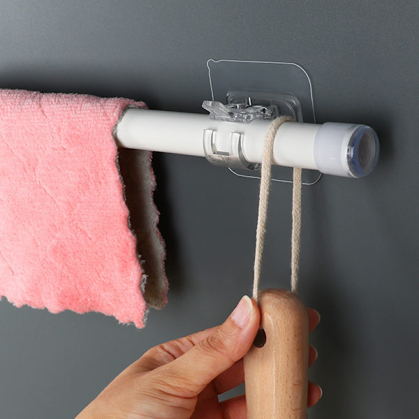 8 stk selvklebende gardinstangbraketter gardinbraketter Fixi