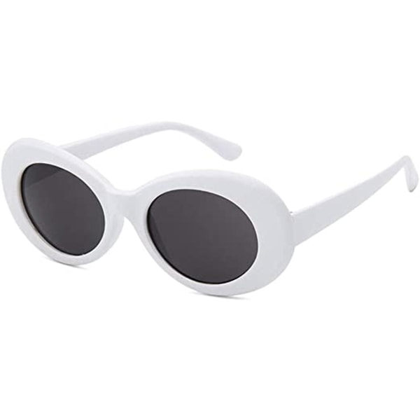 Clout Goggles Oval Mod Retro Vintage Solglasögon rund lins