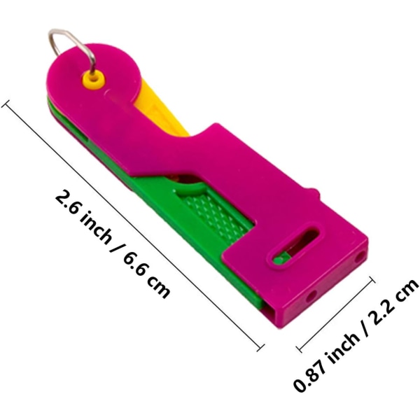 3-paks automatisk nåletråder, håndholdt plastsømnål