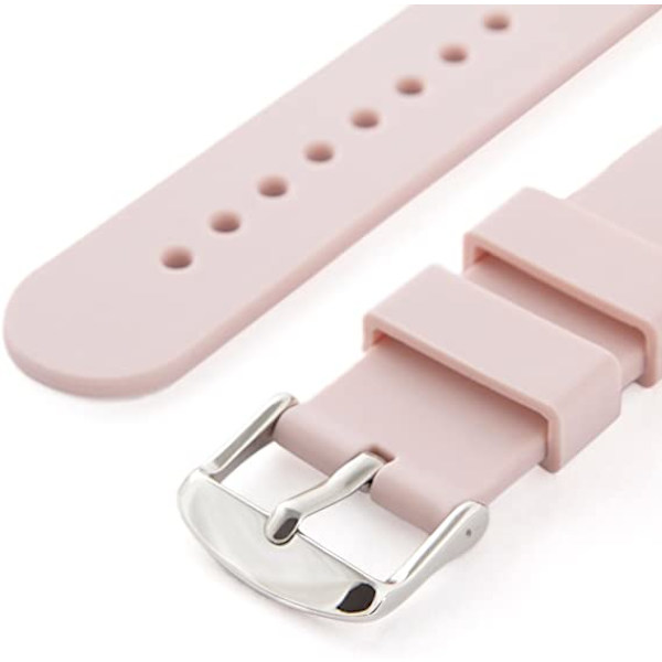 rose Straps - Fargerik gummirem for klokke - Erstatning silikon