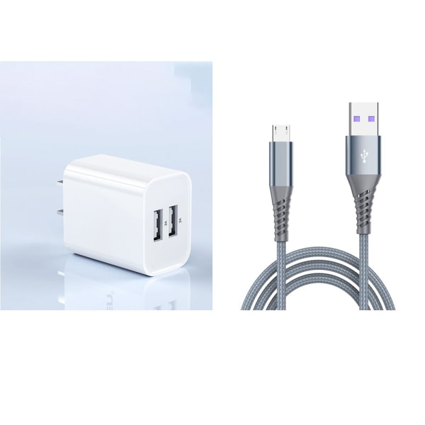 Todelt sæt (oplader + Android-kabel), opladerledning USB Fast C