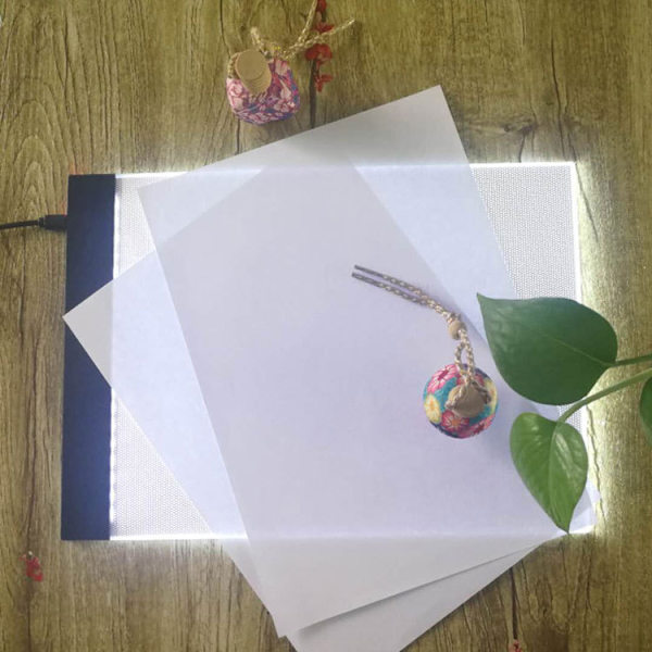 A3 lyspute for diamantbroderi, justerbar lysstyrke tegnebrett