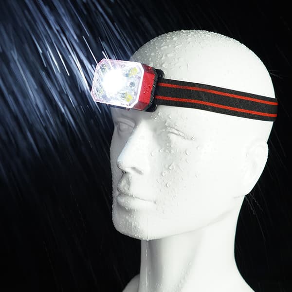 Kraftig hodelykt, USB-oppladbar LED-hodelykt 200 lumen 5