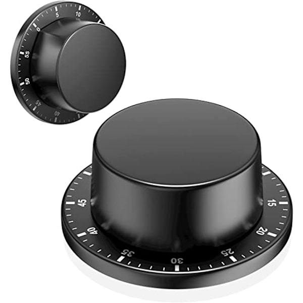 Mekanisk køkkentimer, adsorberbar magnetisk timer, vandtæt