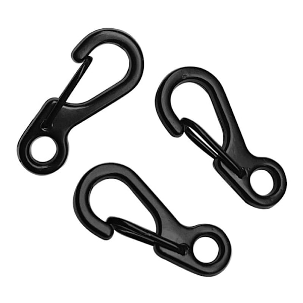 Mini Karabinkrok i Metalllegering, Liten Fjäderklämma, Karabinkrokar för B