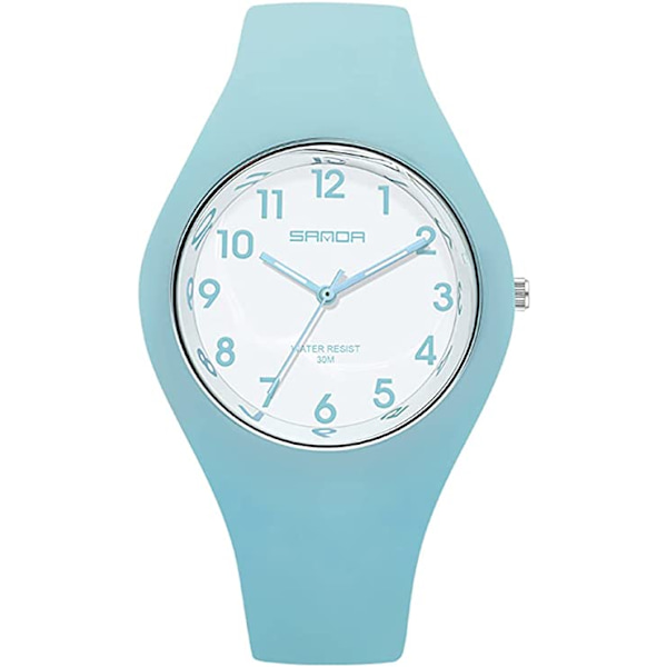 1 Fashion Jelly Series Ladies Silicone Strap Electronic Quar