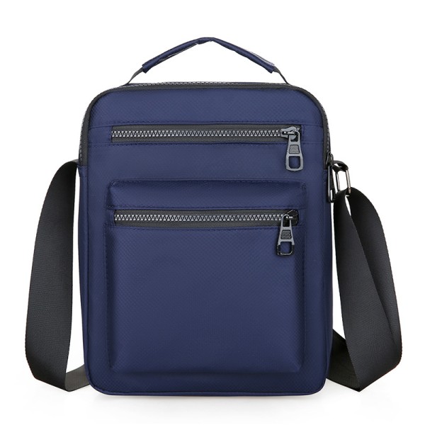 Man Bag (Blå) Liten Man Bag for Menn Unisex Sikkerhet Skulder Bag for Menn og Kvinner, Sport, Arbeid, Casual, Reise