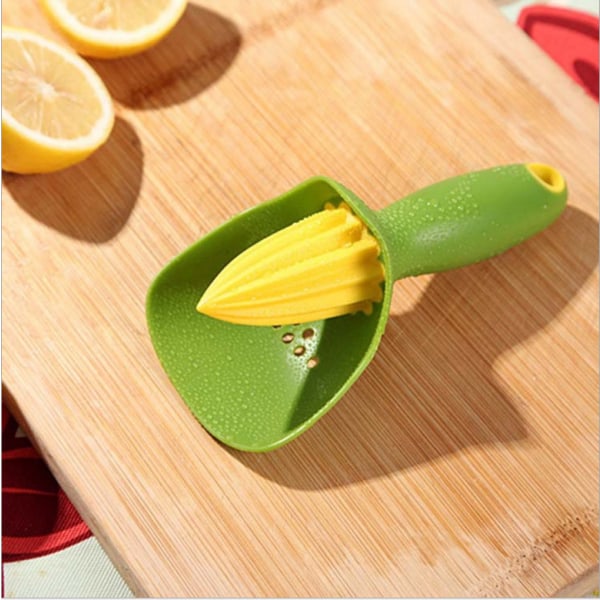 Citrusjuicer med Fröfilter, Ergonomisk Mini Citronpress till