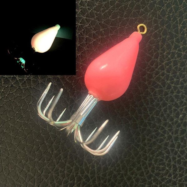 Skechup Kalastusviehe 2kpl Mustekala Jig Koukut 30g37g45g53g60g67g75g