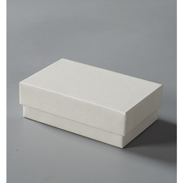 Monipuoliset suorakaiteen muotoiset lahjarasiat, valkoinen, 4 eri kokoa: 5,1*5