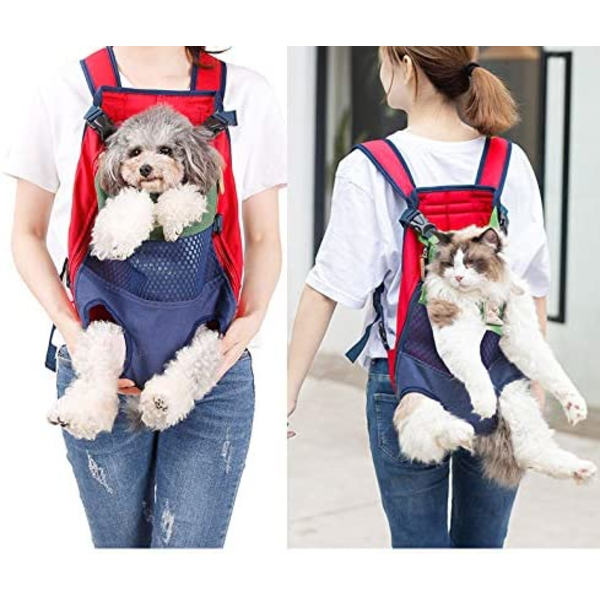 Hunde-ryggsekk - Bæreveske for små, mellomstore og store hunder