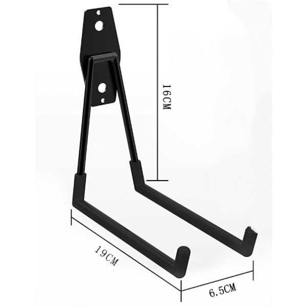 2 stk. Garageopbevaringskrog i stål, Garageværktøjsopbevaringskroge med myre
