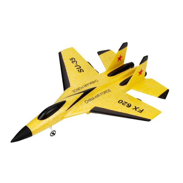 Blå Su 35 FX620 Fjärrkontroll Flygplan Kontrollenhet Su-35 Jaktplansmodell Flygplan Barn