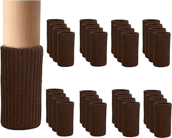32 st möbelbenstrumpor - Kaffestrickskydd för möbler, Dou