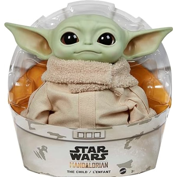 Star Wars plysdyr, Grogu blød dukke fra The Mandalorian, 11 tommer