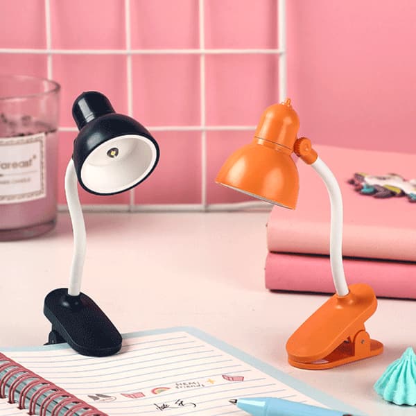 2 kreative mini natlamper Søde små LED bordlamper Vogn