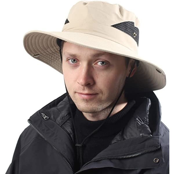 Pustende Wide Hat Outdoor UPF 50+ Sun Protection Mesh Safari