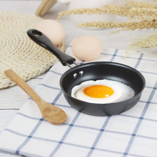 Mini Omelett Non-Stick Skillet Liten Stekepanne Mini Poached Egg