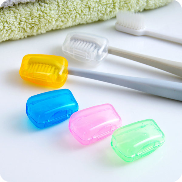 10 Pieces Portable Toothbrush Head Covers, Travel Toothbrush Pro