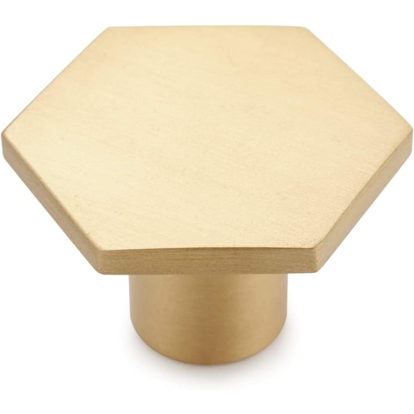 34mm Dørhåndtak Solid Pure Brass Skap Knott for Skap, Dra