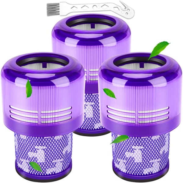Filter for Dyson V11,3-pakke erstatningsfiltre for V11 V15 SV14