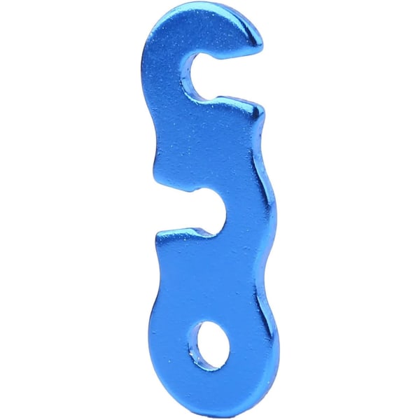Cam Rope Tensioner (Blå), Aluminium Tältlina Löpare Spännare