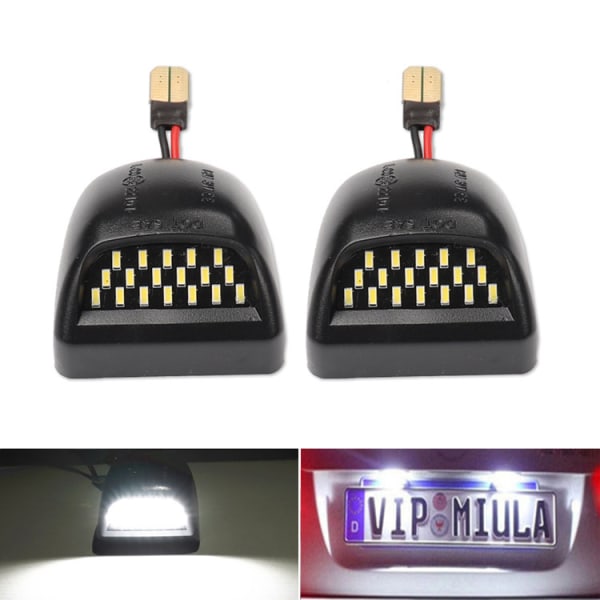 Full LED-nummerskyltljus för Cadillac Escalade Chevy Silvera