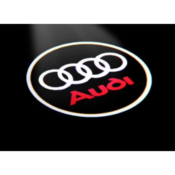 2x LED Kompatibel med Audi Dörrljus Logotyp Projektorer Light styl
