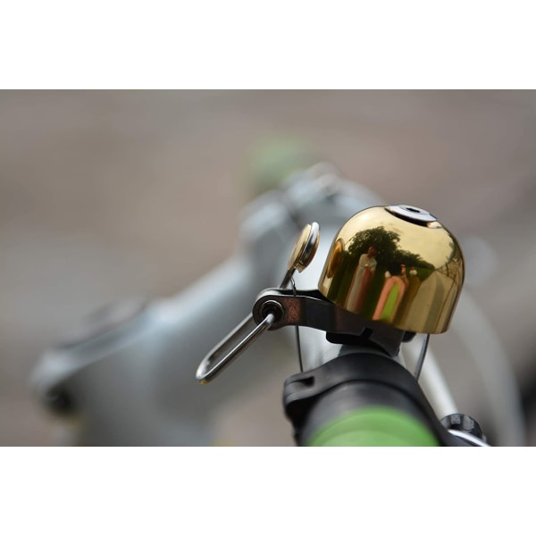 Cykelklokke（Guld）, Bike Horn Bell Vintage Classic Buzzer Buzzer Bi