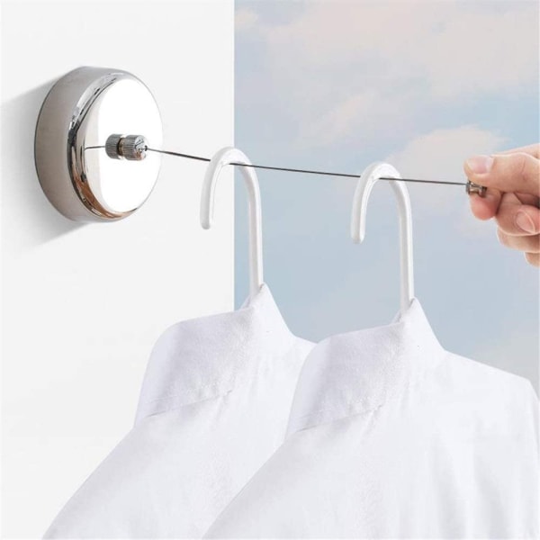 Household Clothesline Bathroom Garden Balcony Telescopic Wall-Mo