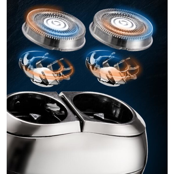 (Guld) elektrisk rakapparat för män Mini Digital Display Rakapparat Bärbar