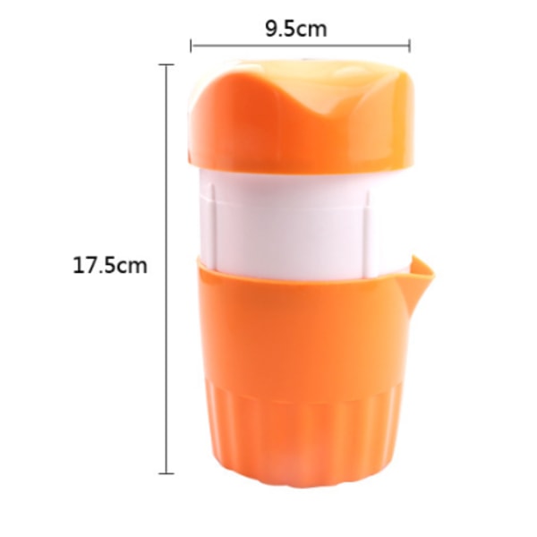 Rosa 2 stk Manuelle Juicere, 2 stk Juicer Enkel Juice Squeezer Manuell