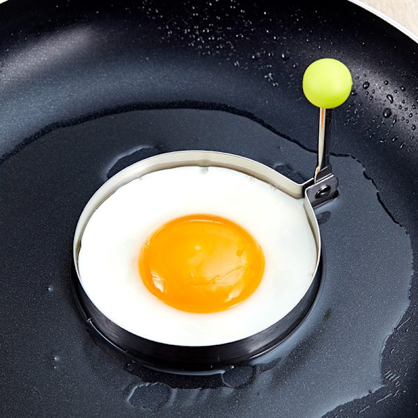 Blomster-Rund Kageform Omeletform Bage Omelet Cirkel Omele