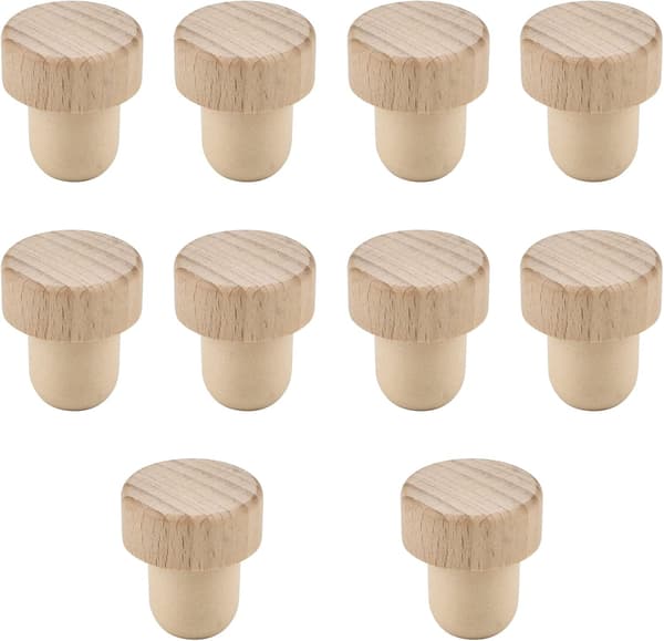 10-pack T-formade vinstoppare
