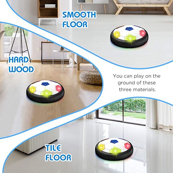 Barnleksaker Hover Soccer Ball, Batteridriven Air Floating Socce