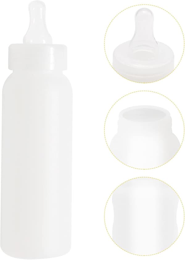 250 ml lammmatningsflaskor 10-pack boskapsdricksflaskor kannor getkalvmjölkvattenflaska lantbrukstillbehör flaska