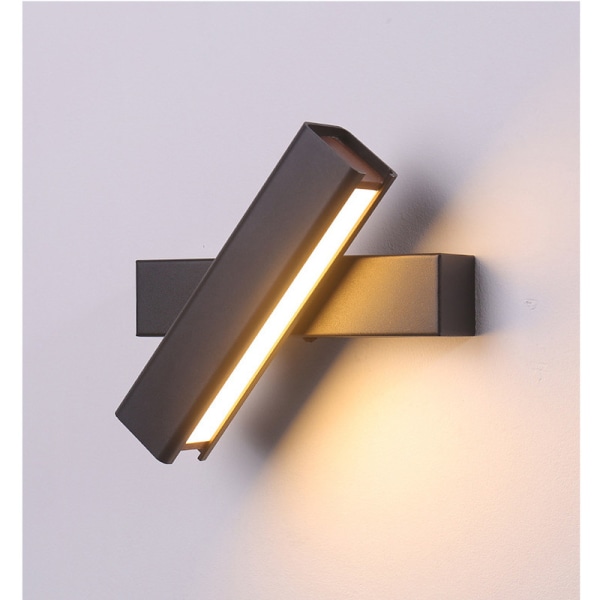8W LED væglampe hvid lampe Kreativt design indendørs lysarmatur