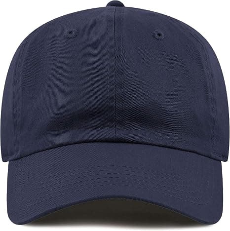 Baseball Dad Hat Kvinner Menn Blank Vasket Lav Profil Bomull og D
