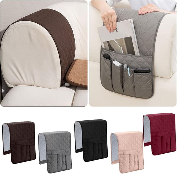 Rød, Senge- og Sofaorganisator, Oppbevaring, Oppbevaringspose, Sengeoppbevaring, Sofaoppbevaring, Sengeoppbevaringspose, Seng