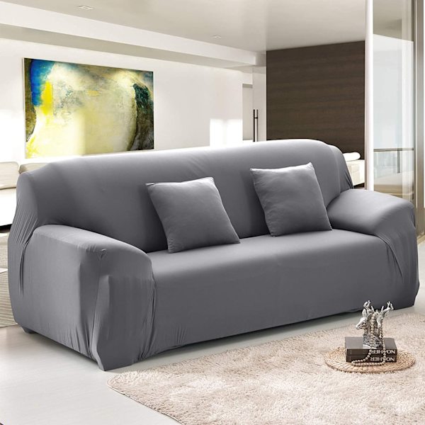 Stretch Sofa Cover Universal Sofa Protector Couch Cover med Pil
