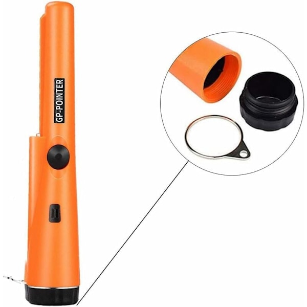 Portable Metal Detector, IP66 Waterproof Pinpointer Metal Detecto