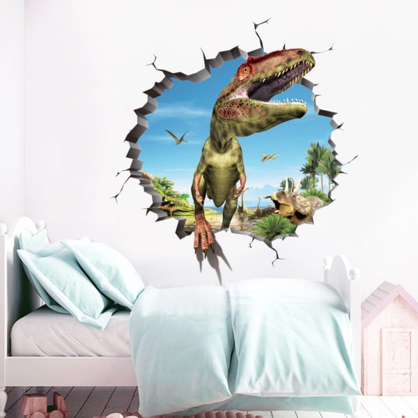Et stykke 50×50CM dinosaur soverom stue dekorasjon hjem