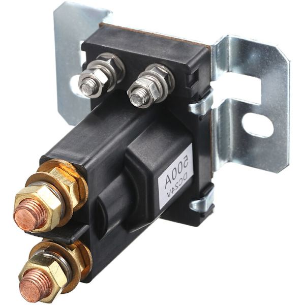 Bærbar 24V 500A Høy DC Strøm Dobbel Relé Batteri Isolator F