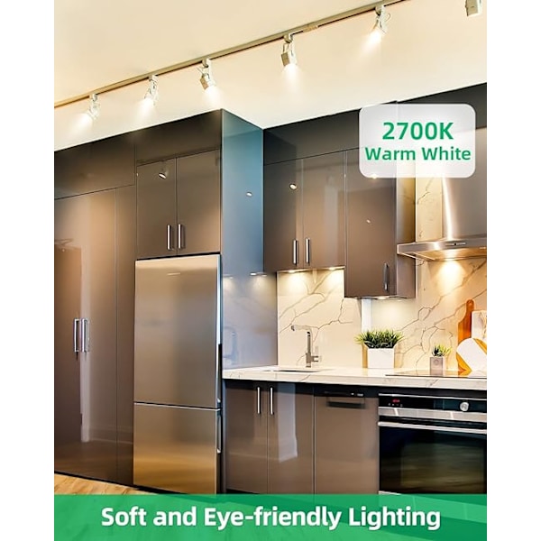 Set med 6 G9 LED-lampor, 3W motsvarande 30W halogenlampa, varm vit 2700K 380LM flimmerfri AC/DC 220-240V för sovrum vardagsrum kök trädgård, icke-dimmbar