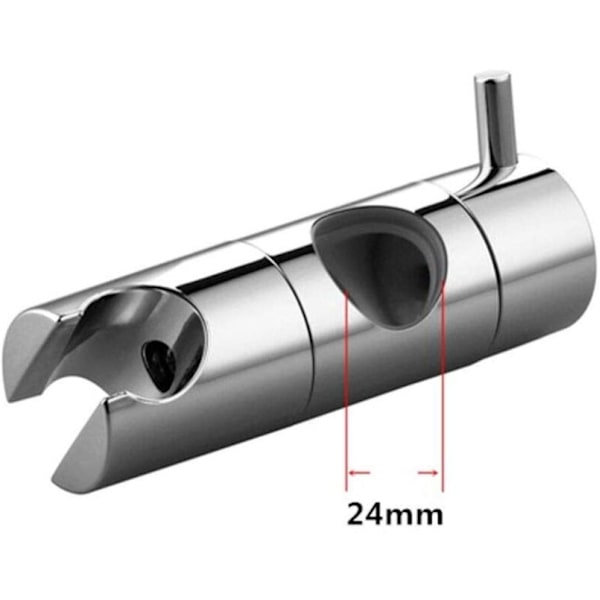 2 stk. universel brusehovedholder (diameter 24 mm) -